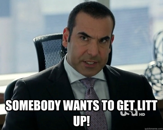  Somebody wants to get litt up!  