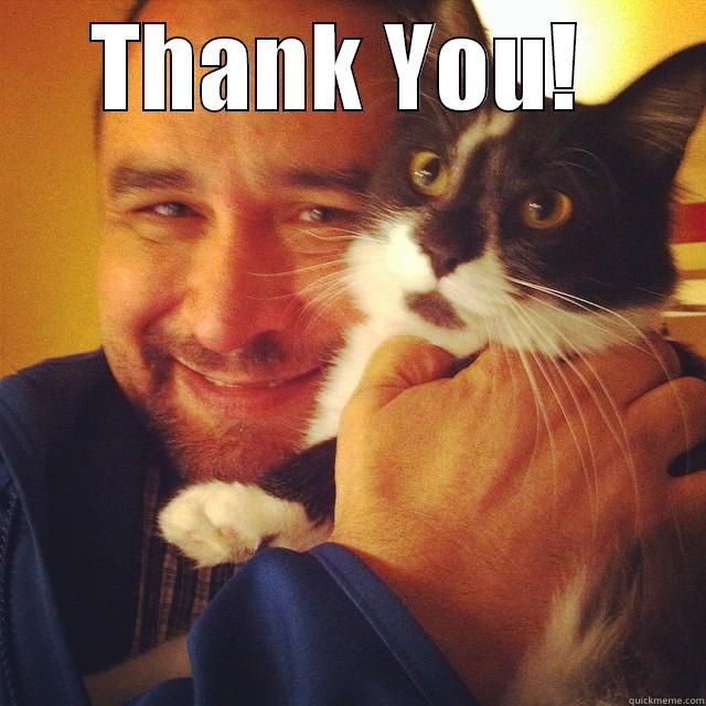 Grumpy Cat Thank you - THANK YOU!   Misc