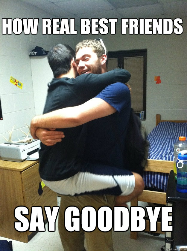 How Real Best Friends say goodbye - How Real Best Friends say goodbye  Misc