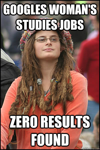 googles woman's studies jobs zer0 results found  College Liberal