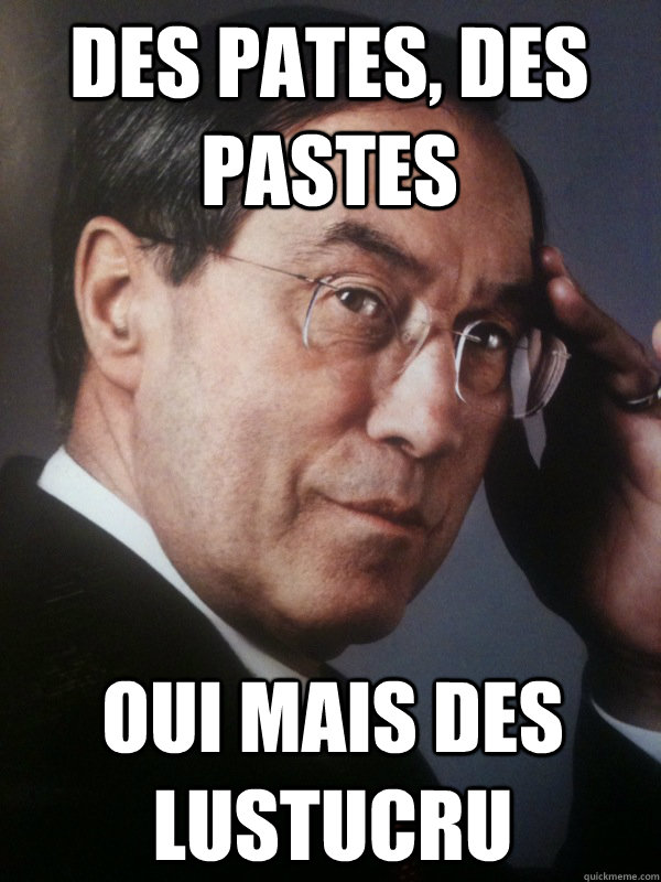 Des pates, des pastes  oui mais des lustucru  FNUMP