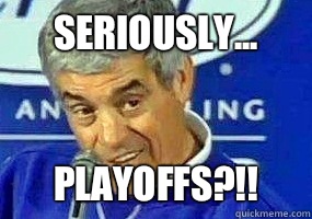 Seriously... PLAYOFFS?!!  Jim Mora- Playoffs