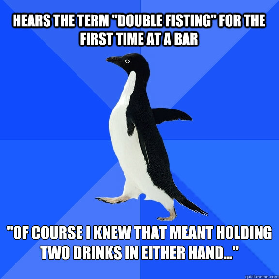 Hears the term 
