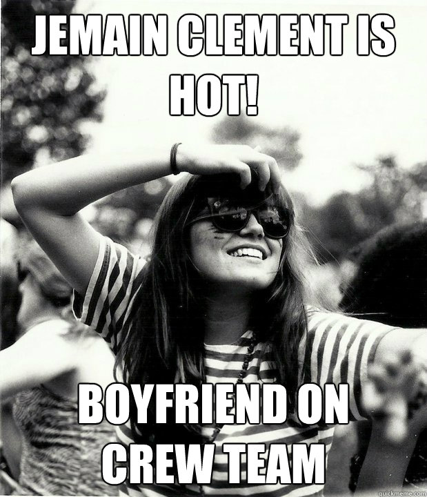 Jemain Clement is Hot! Boyfriend on 
crew team  Georgetown Hipster