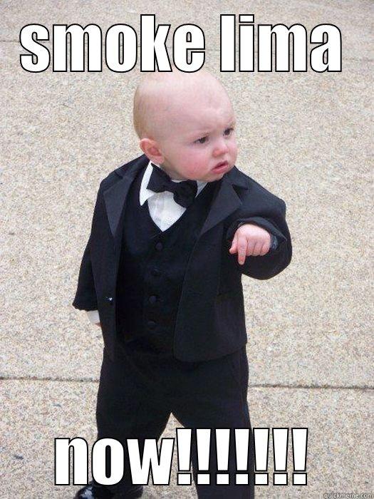 SMOKE LIMA NOW!!!!!!! Baby Godfather