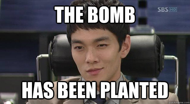 The bomb  has been planted - The bomb  has been planted  Evil Master Plan Man
