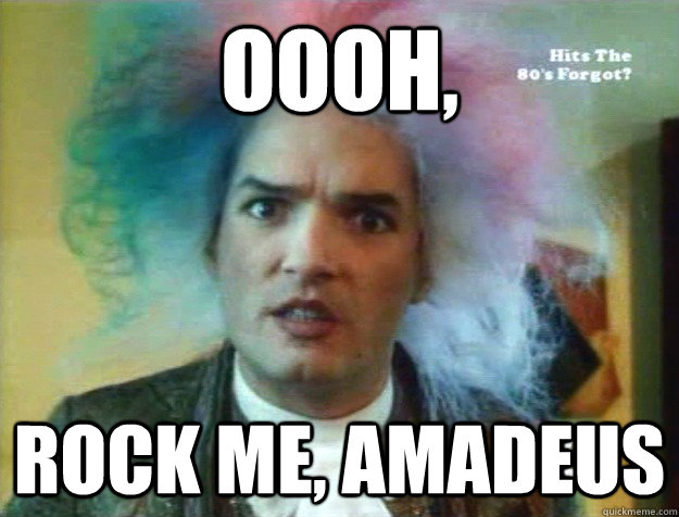 Oooh, Rock me, amadeus - Oooh, Rock me, amadeus  Misc