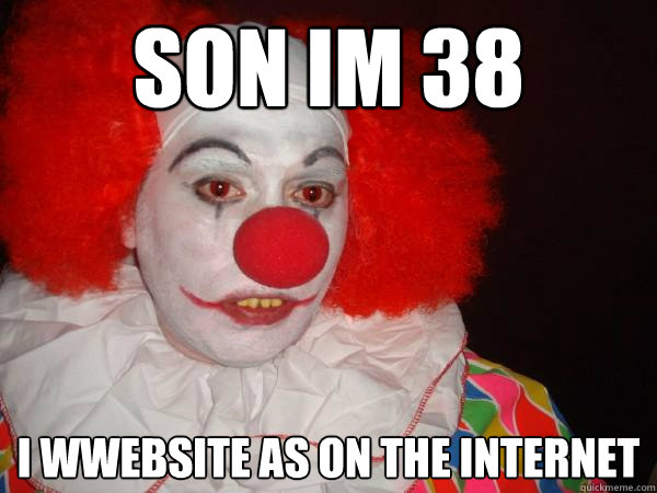 son im 38 I wwebsite as on the internet - son im 38 I wwebsite as on the internet  Douchebag Paul Christoforo