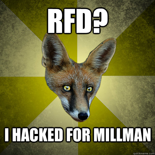 RFD? I hacked for millman  