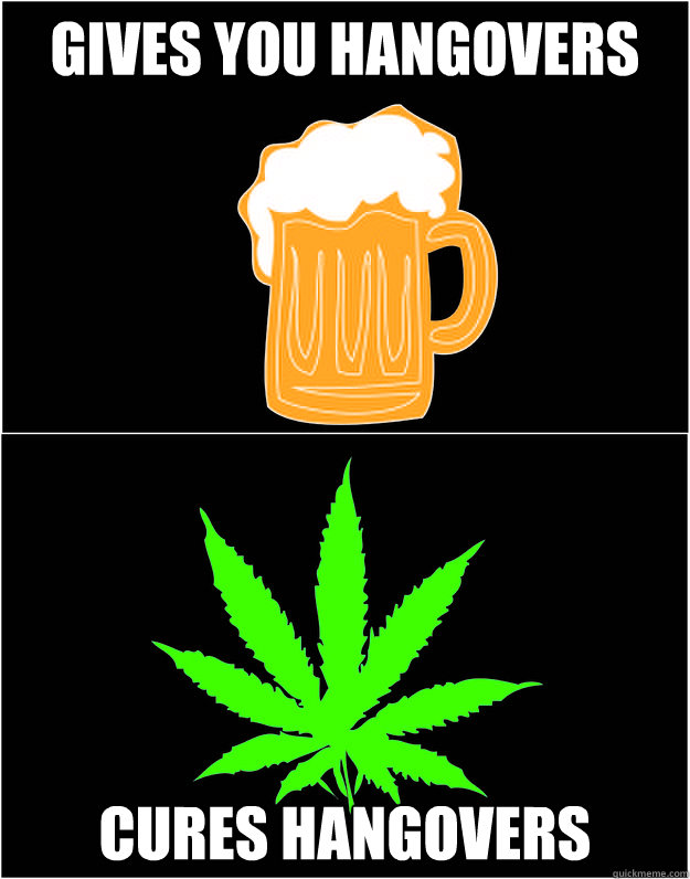 Gives you hangovers Cures hangovers Misc quickmeme