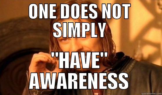 ONE DOES NOT SIMPLY 