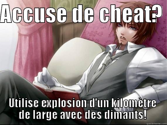 ACCUSE DE CHEAT?  UTILISE EXPLOSION D'UN KILOMÈTRE DE LARGE AVEC DES DIMANTS! Misc