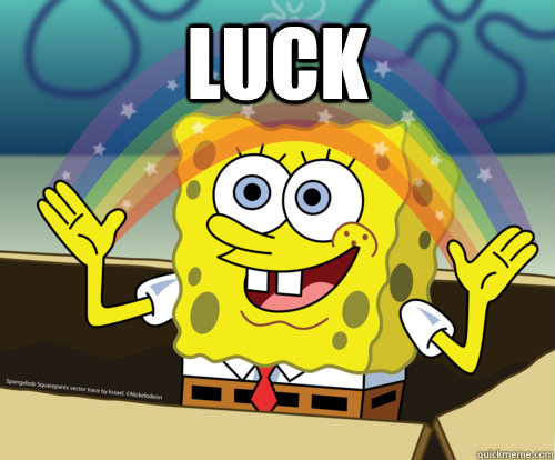 Luck   Spongebob rainbow