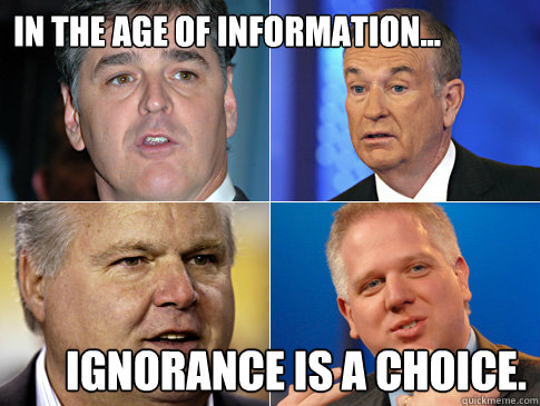 In the age of information... ignorance is a choice. - In the age of information... ignorance is a choice.  iggy