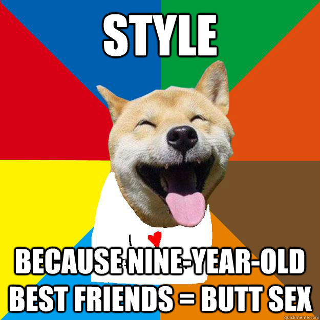 style because nine-year-old best friends = butt sex - style because nine-year-old best friends = butt sex  Ignorant South Park yaoi fans