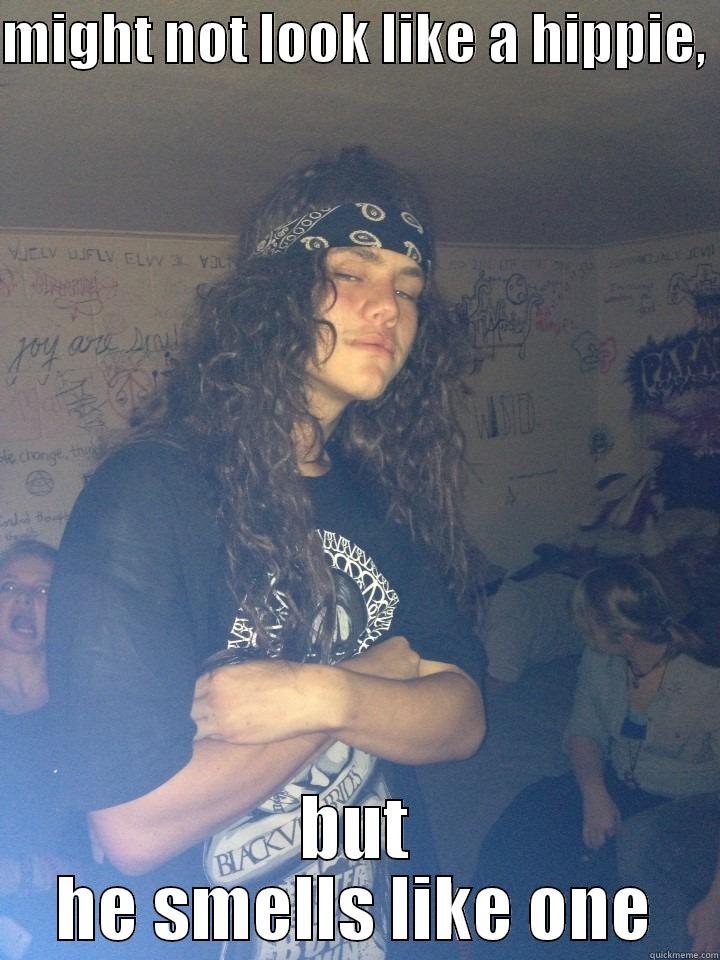 smells like a hippie quickmeme