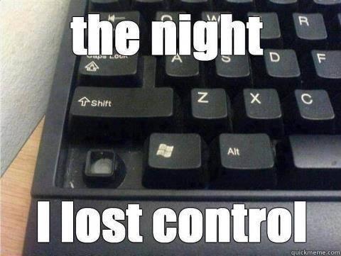 the night i lost control -   Misc