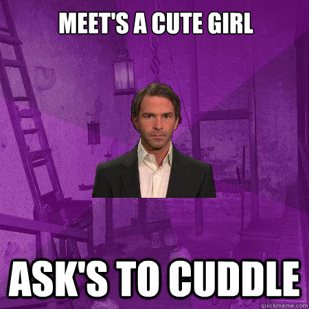 Meet's a cute girl Ask's to cuddle  