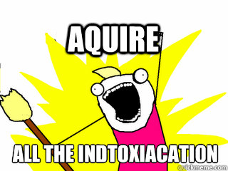 ALL THE indtoxiacation AQUIRE  All The Thigns