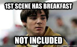 1st scene has breakfast not included - 1st scene has breakfast not included  walter jr