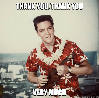 Thank You, Thank You Very Much - Thank You, Thank You Very Much  ELVIS