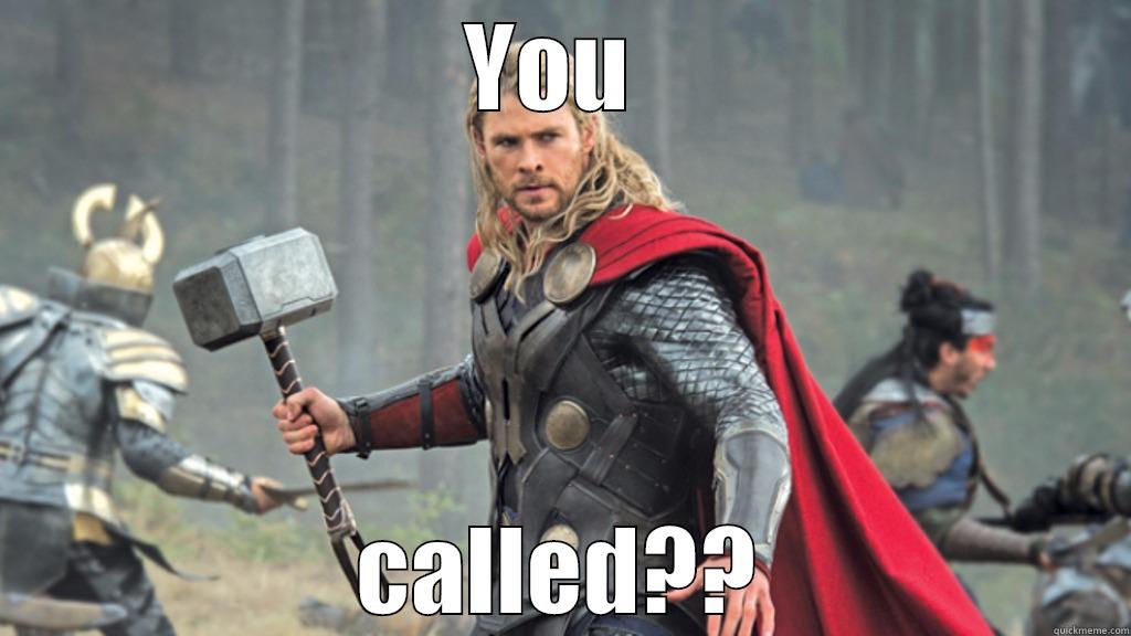 YOU  CALLED?? Misc