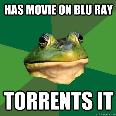 has movie on blu ray  torrents it  Foul Bachelor Frog