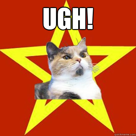 UGH!   Lenin Cat
