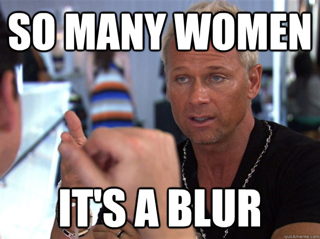 So MANY WOMEN IT's a Blur - So MANY WOMEN IT's a Blur  Brace Land