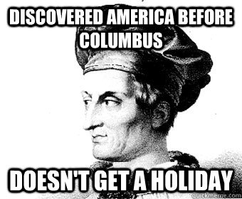 Discovered America before Columbus doesn't get a holiday  amerigo vespucci