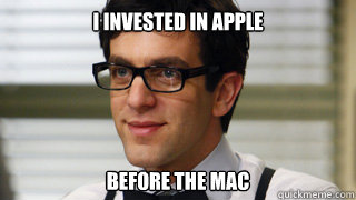 I invested in apple before the mac - I invested in apple before the mac  Business Hipster