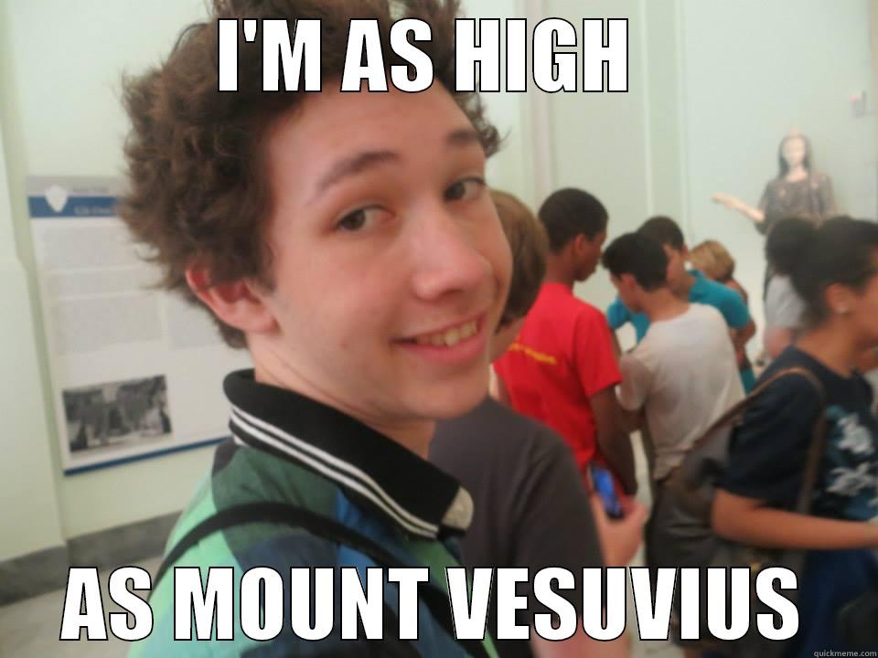 I'M AS HIGH  AS MOUNT VESUVIUS Misc