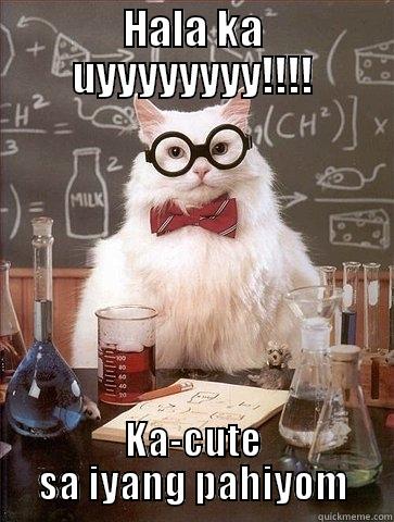 HALA KA UYYYYYYYY!!!! KA-CUTE SA IYANG PAHIYOM Chemistry Cat