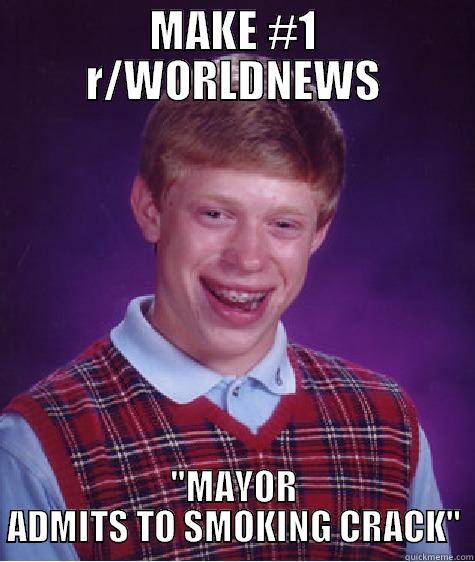 MAKE #1 R/WORLDNEWS 