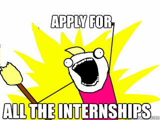 Apply for All the internships  All The Things