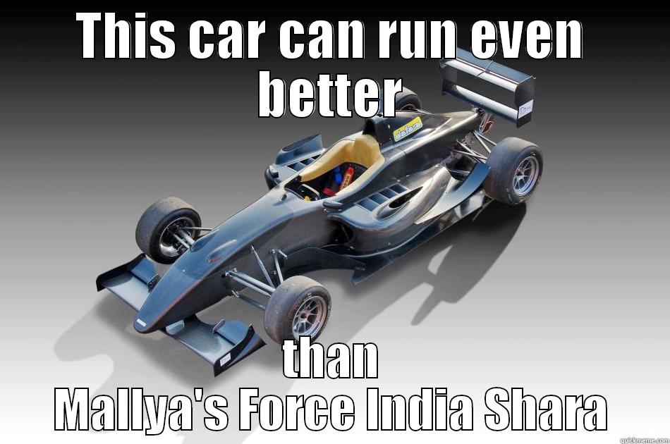 THIS CAR CAN RUN EVEN BETTER THAN MALLYA'S FORCE INDIA SHARA Misc