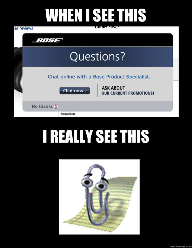 When I see this I really See this - When I see this I really See this  Clippy