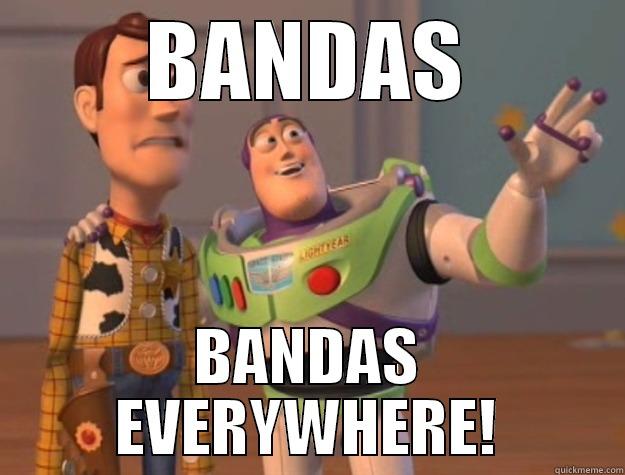BANDAS BANDAS EVERYWHERE! Toy Story