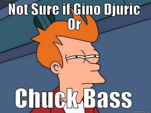 NOT SURE IF GINO DJURIC OR CHUCK BASS Futurama Fry