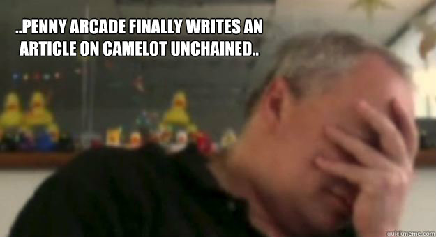 ..Penny Arcade finally writes an article on Camelot Unchained..  Mark Jacobs - Camelot Unchained Questions