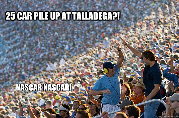 25 Car Pile Up at Talladega?! Nascar Nascar!  - 25 Car Pile Up at Talladega?! Nascar Nascar!   NASCAR NASCAR!