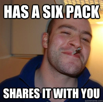 HAS A SIX PACK Shares it with you  GGG plays SC