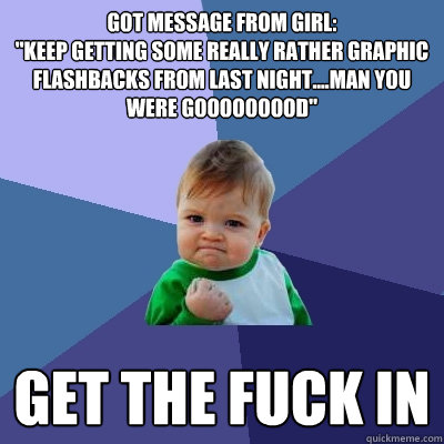 Got message from girl:
