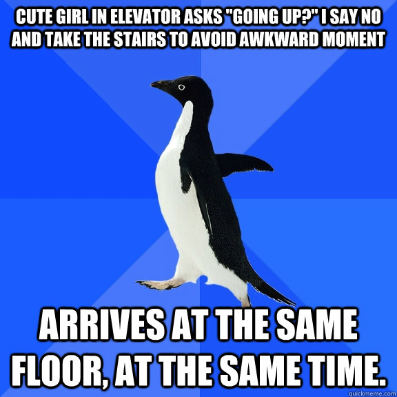 cute girl in elevator asks 