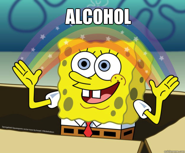 Alcohol  Spongebob Imagination
