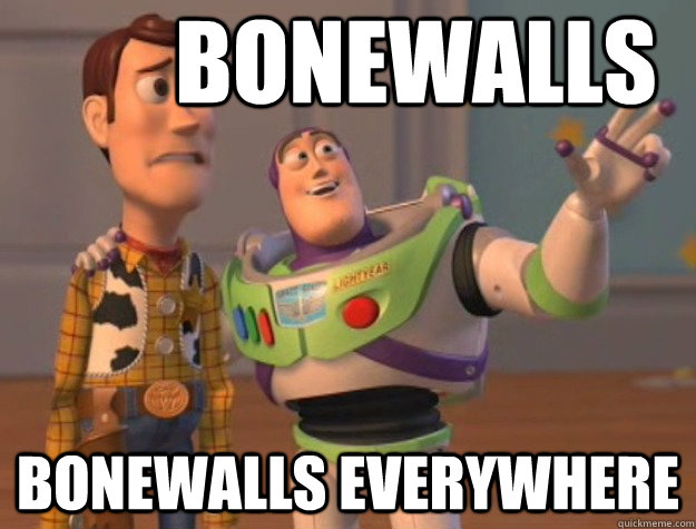 bonewalls bonewallS EVERYWHERE  