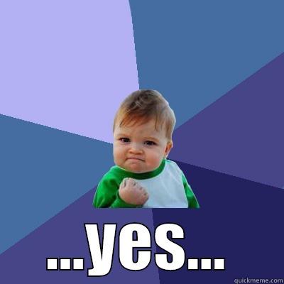  ...YES... Success Kid