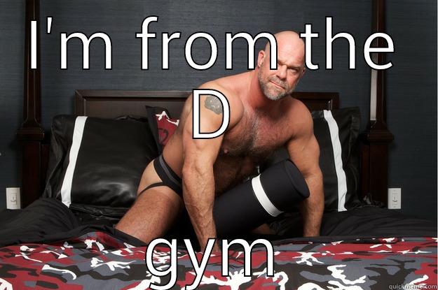 I'M FROM THE D GYM Gorilla Man