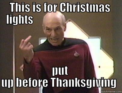 THIS IS FOR CHRISTMAS LIGHTS                                         PUT UP BEFORE THANKSGIVING  Misc