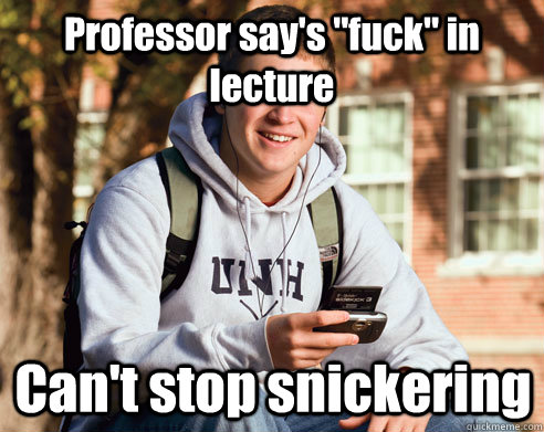 Professor say's 